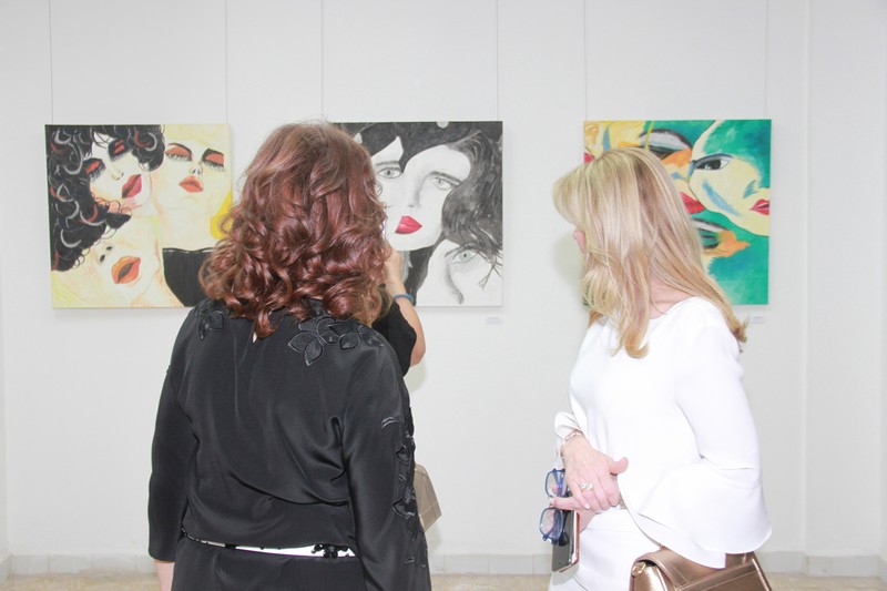 Hide & Seek solo Exhibition by the artist Abeer Shoukini