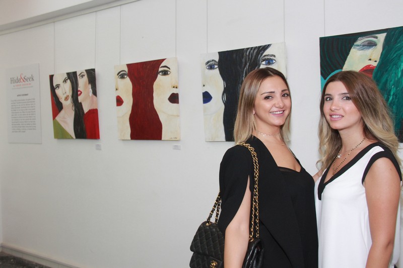 Hide & Seek solo Exhibition by the artist Abeer Shoukini