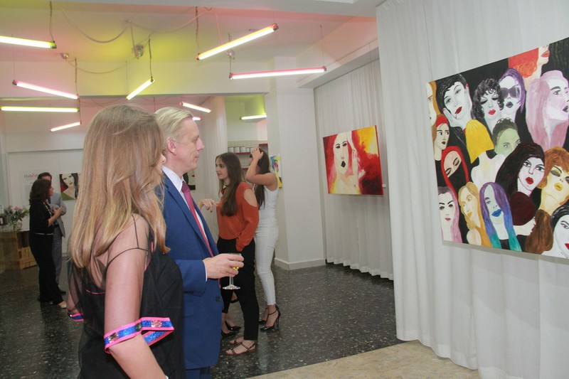 Hide & Seek solo Exhibition by the artist Abeer Shoukini