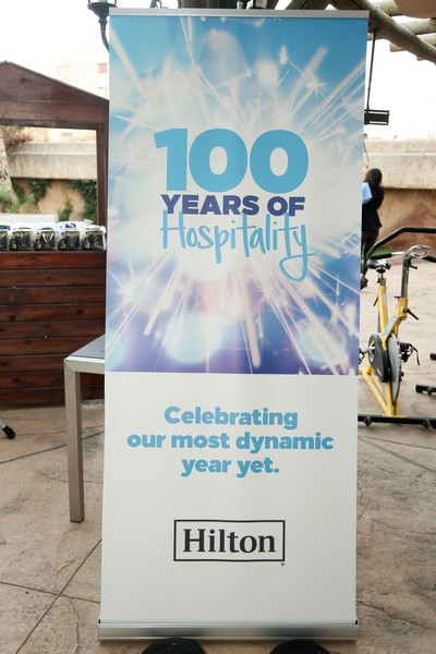Hilton 100 Years Anniversary Celebration - 100 seconds Circuit Challenge