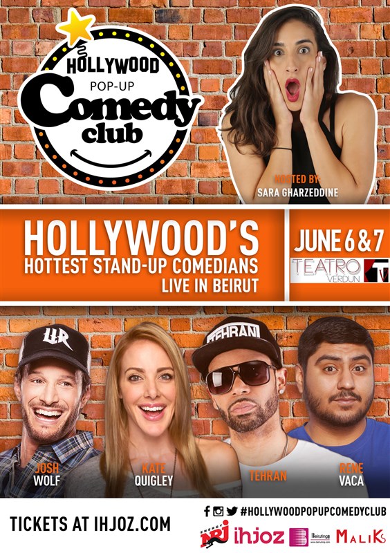 Hollywood Pop Up Comedy Club