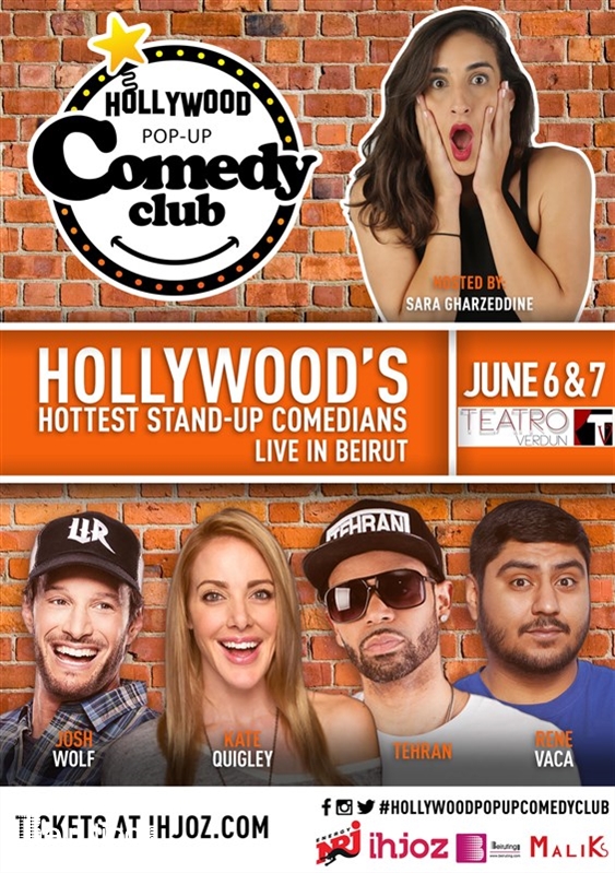 Hollywood Pop Up Comedy Club