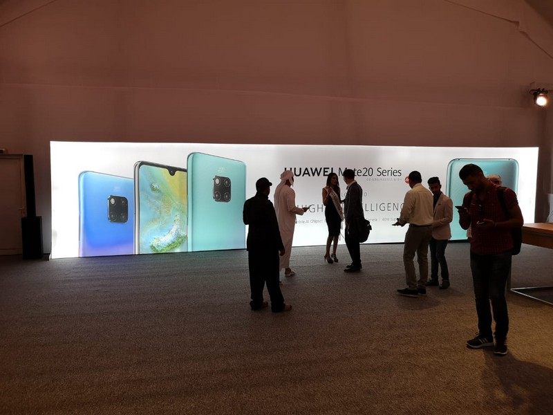 Launching of HUAWEI Mate 20 Series at Burj Park 