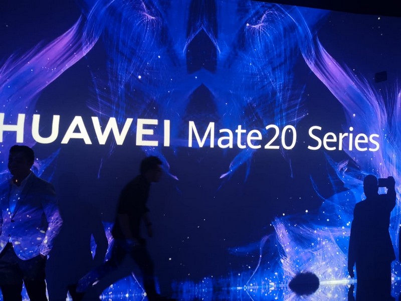 Launching of HUAWEI Mate 20 Series at Burj Park 