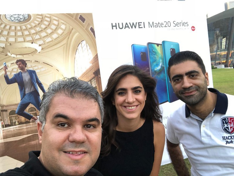 Launching of HUAWEI Mate 20 Series at Burj Park 