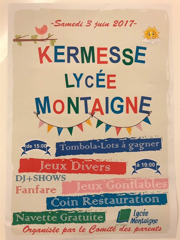 Kermesse Lycee Montaigne