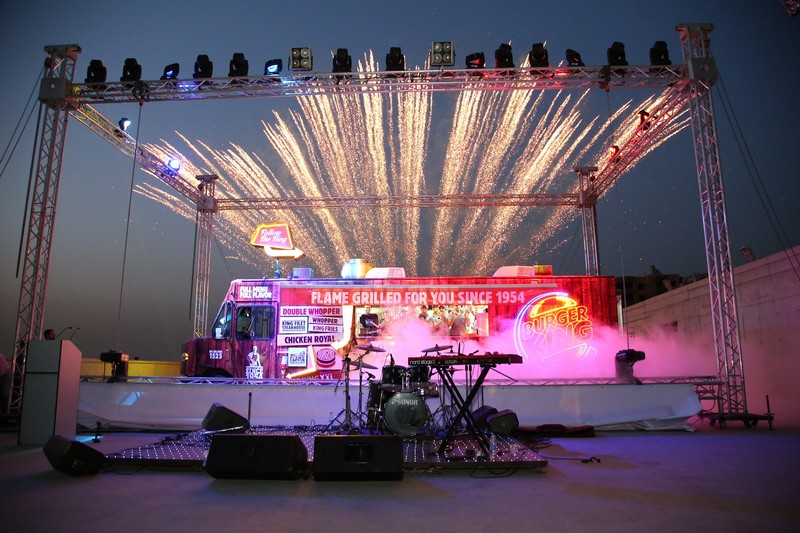 Launching of Burger King-King of the Road