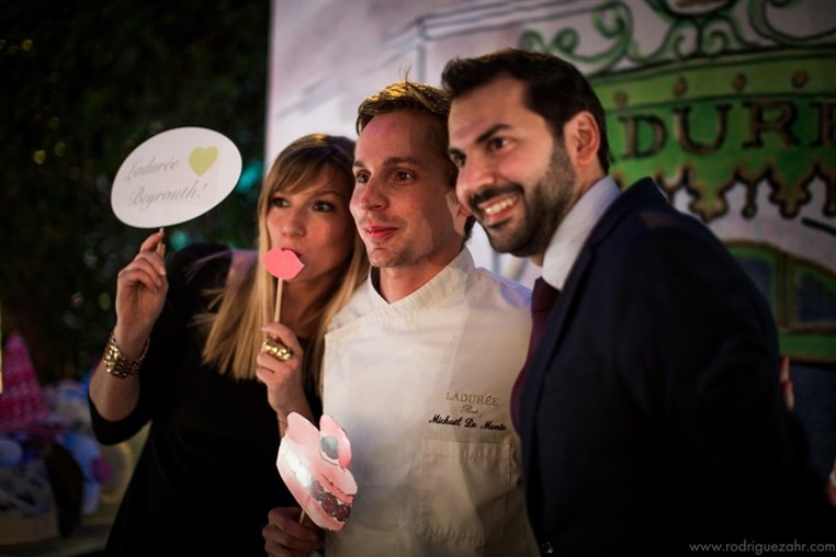 Opening de Ladurée Villa Zein