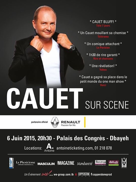 Cauet sur Scène à Beyrouth