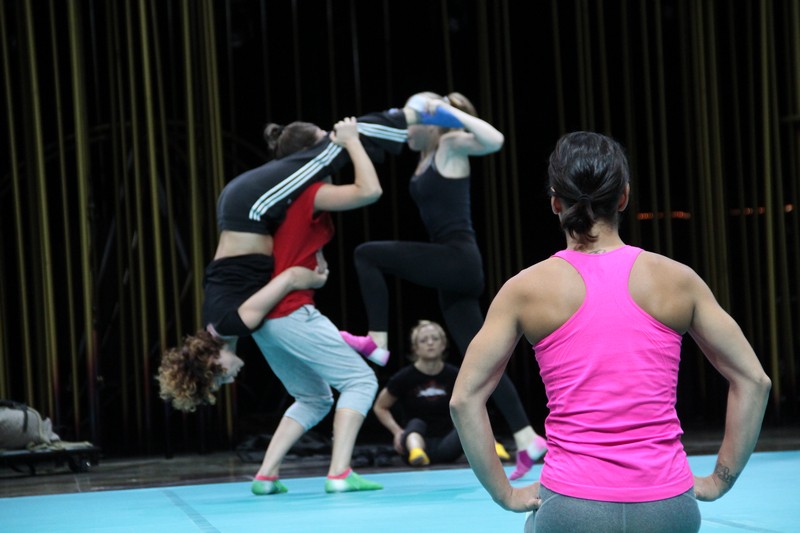 Cirque Du Soleil Varekai Rehearsals 