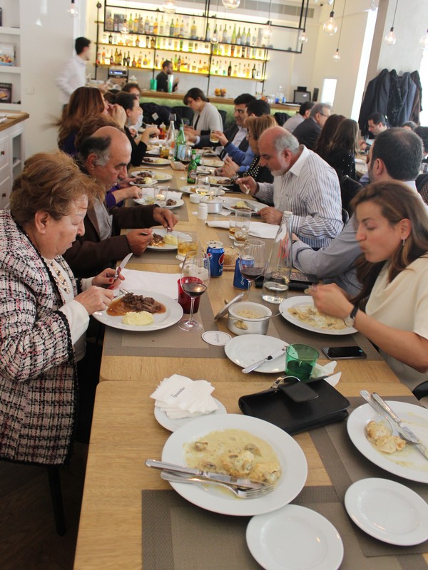 The Spoonteller lunch on saturday