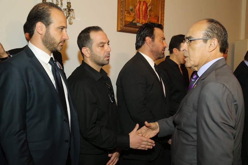 Funeral of Melhem Barakat