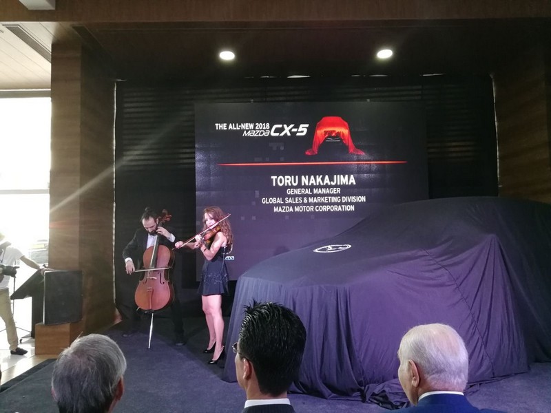 Launching of Mazda CX-5