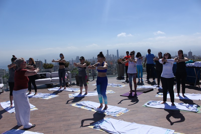 Yoga By The Pool