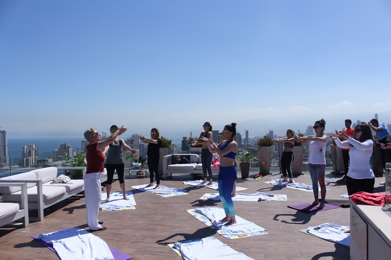 Yoga By The Pool