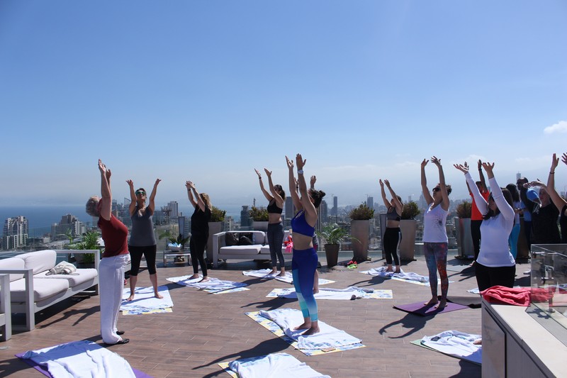 Yoga By The Pool