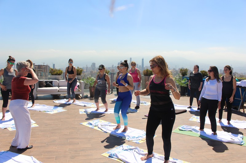 Yoga By The Pool