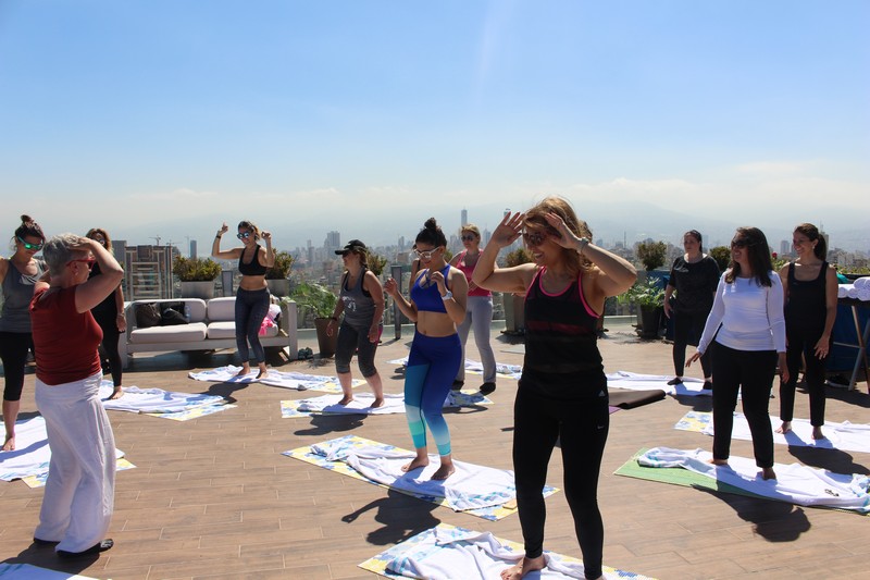 Yoga By The Pool