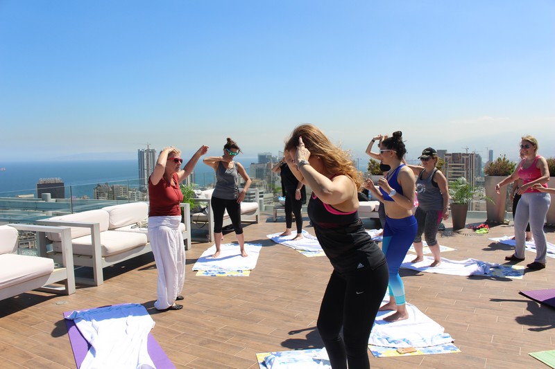 Yoga By The Pool