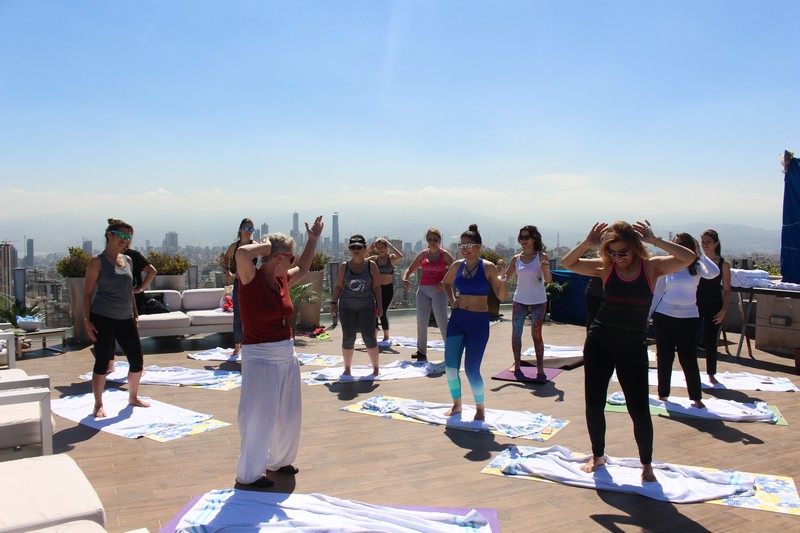 Yoga By The Pool