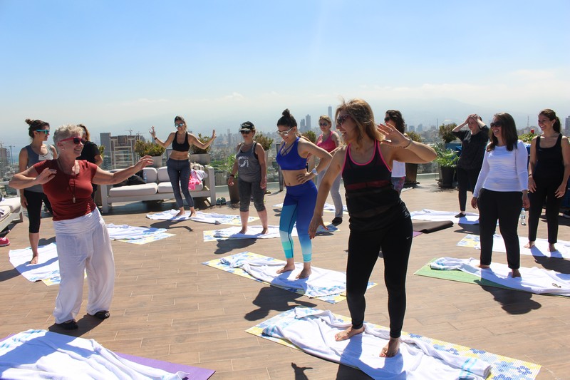 Yoga By The Pool