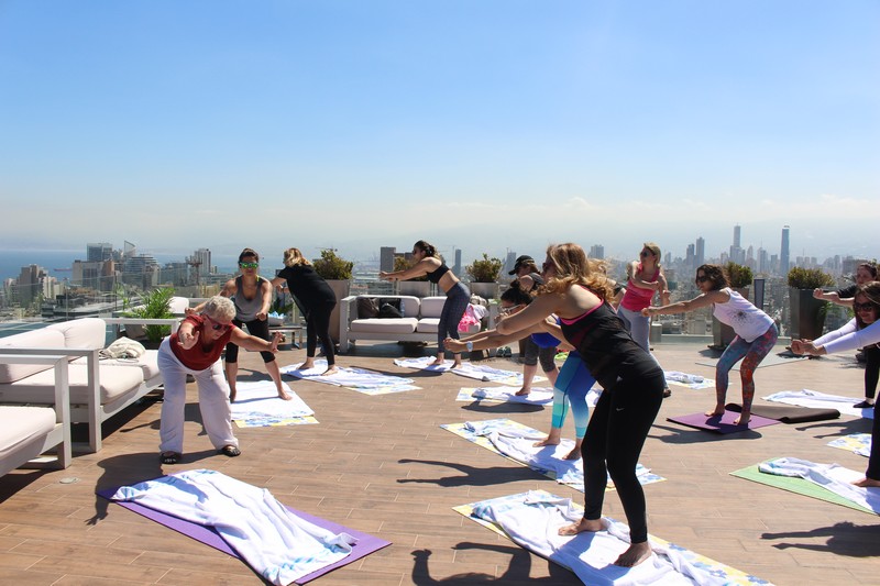 Yoga By The Pool