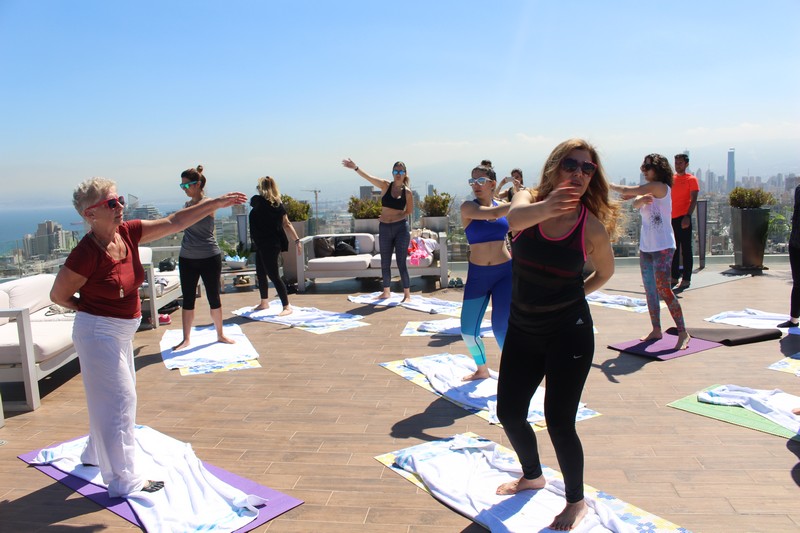 Yoga By The Pool