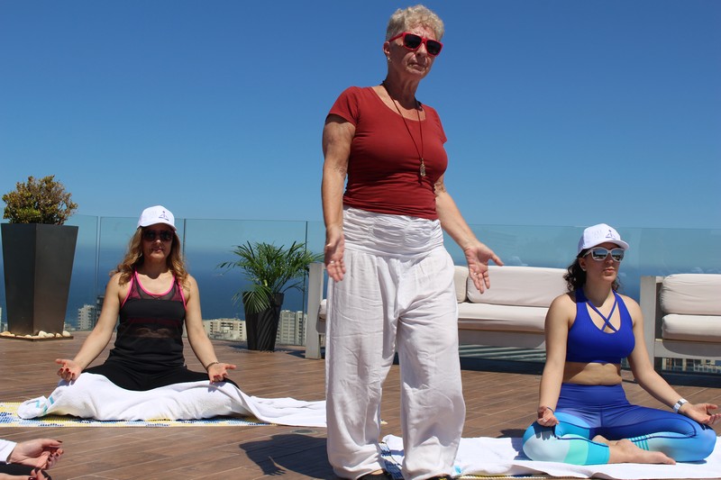 Yoga By The Pool