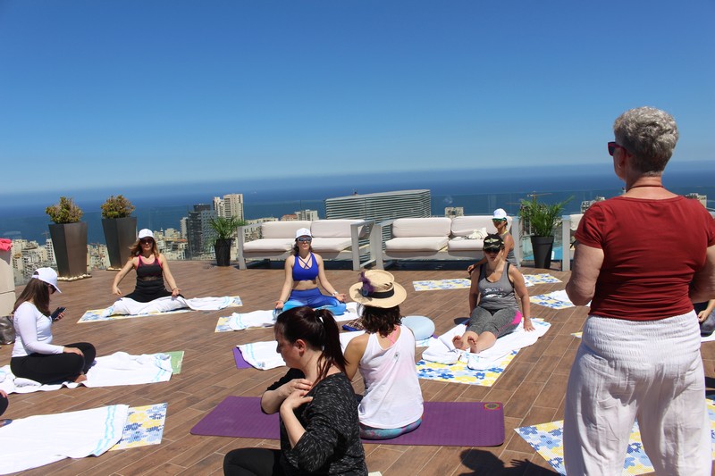 Yoga By The Pool