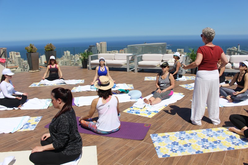 Yoga By The Pool