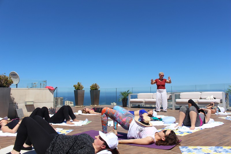 Yoga By The Pool