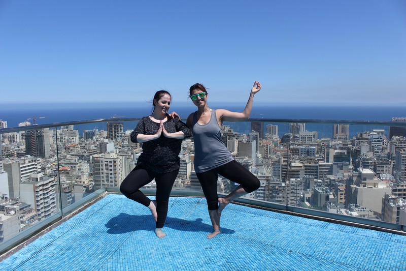 Yoga By The Pool