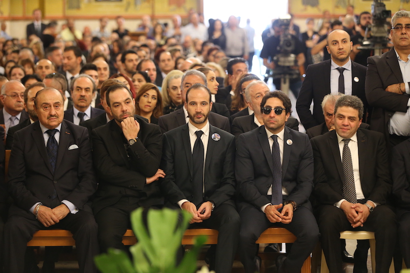 Funeral of Melhem Barakat
