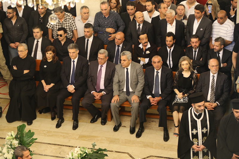 Funeral of Melhem Barakat