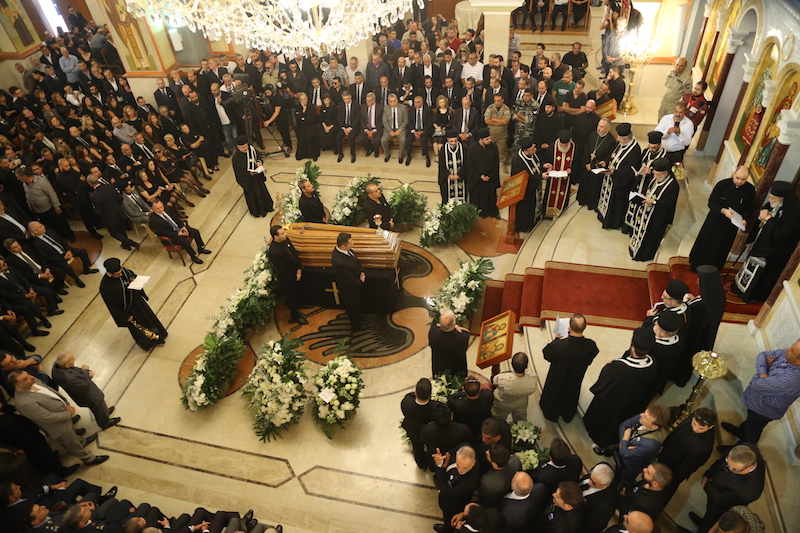 Funeral of Melhem Barakat