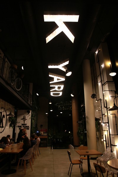 Kitchen Yard on Saturday Night