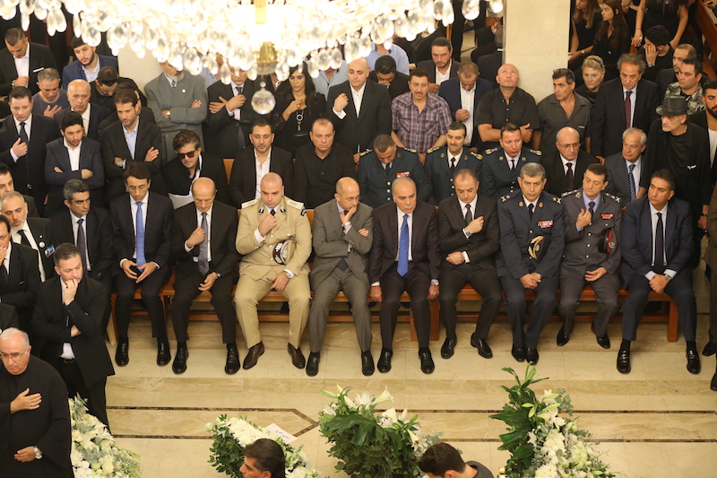 Funeral of Melhem Barakat