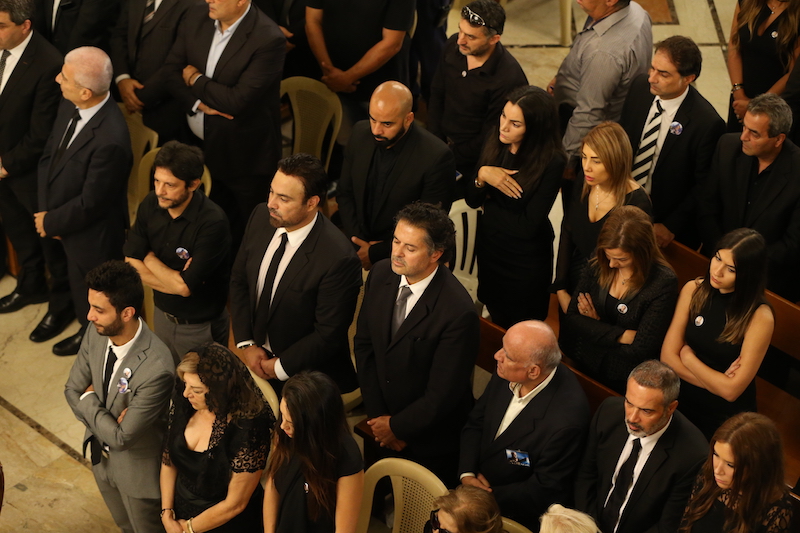Funeral of Melhem Barakat