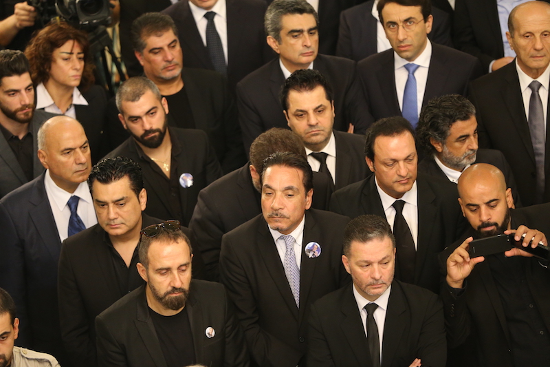 Funeral of Melhem Barakat