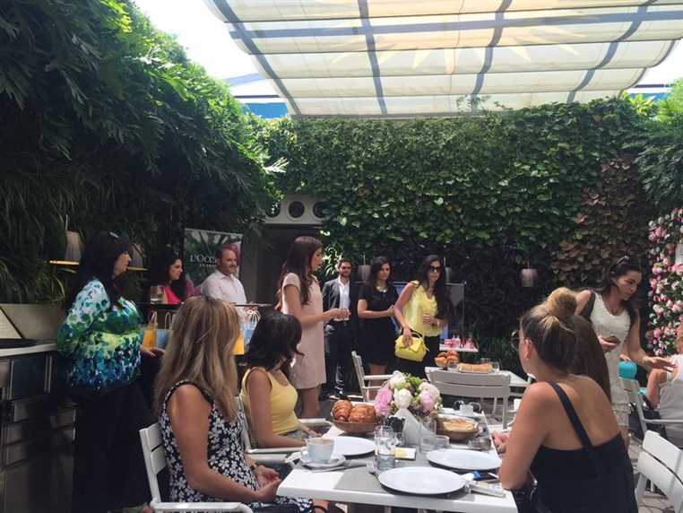 L'Occitane Launching of Peony Facecare 