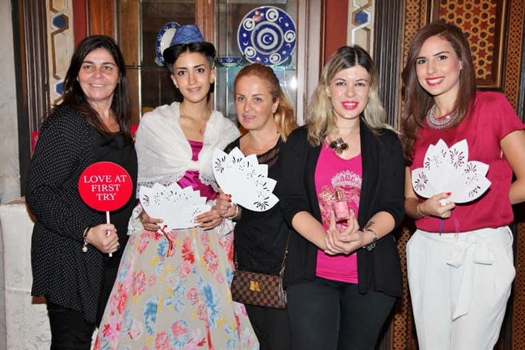 Tina semaan.rita mansour.valerie chahoud.lara labaki