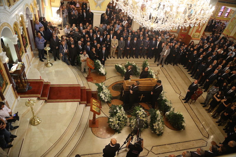 Funeral of Melhem Barakat