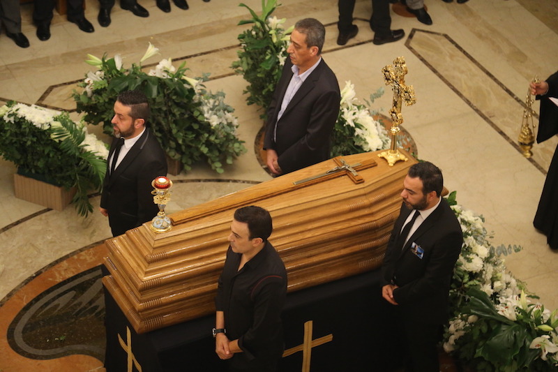 Funeral of Melhem Barakat