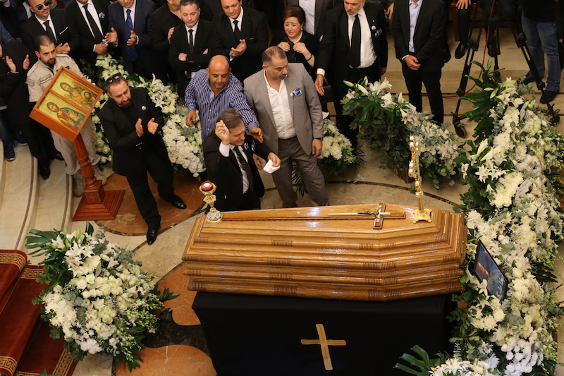 Funeral of Melhem Barakat