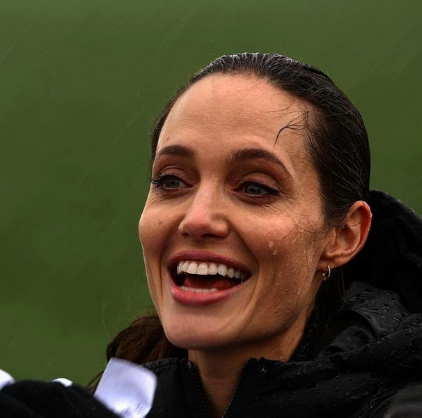 Angelina Jolie in Lebanon-Bekaa