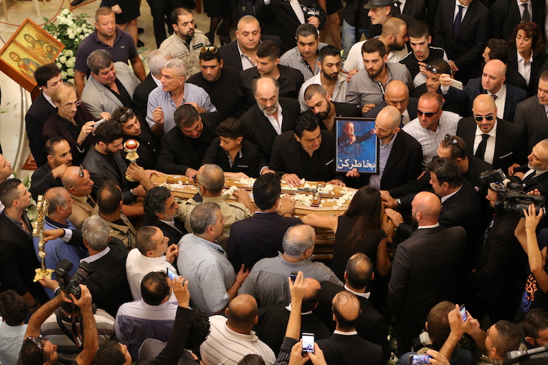 Funeral of Melhem Barakat