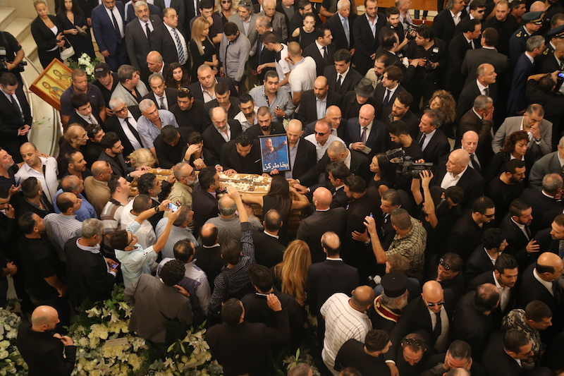 Funeral of Melhem Barakat