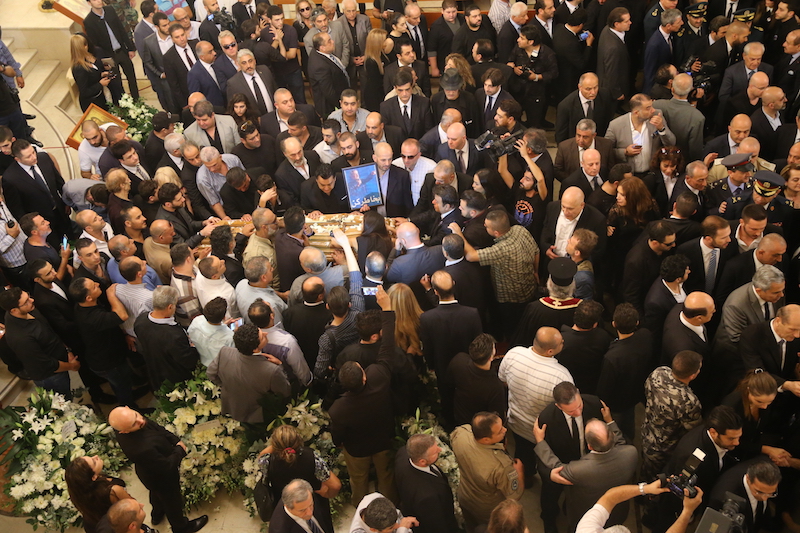 Funeral of Melhem Barakat
