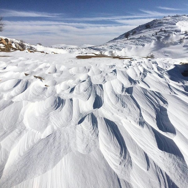 Lebanon covered by snow 