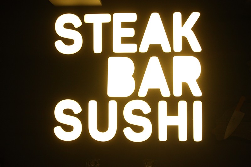Opening of Steak Bar Sushi
